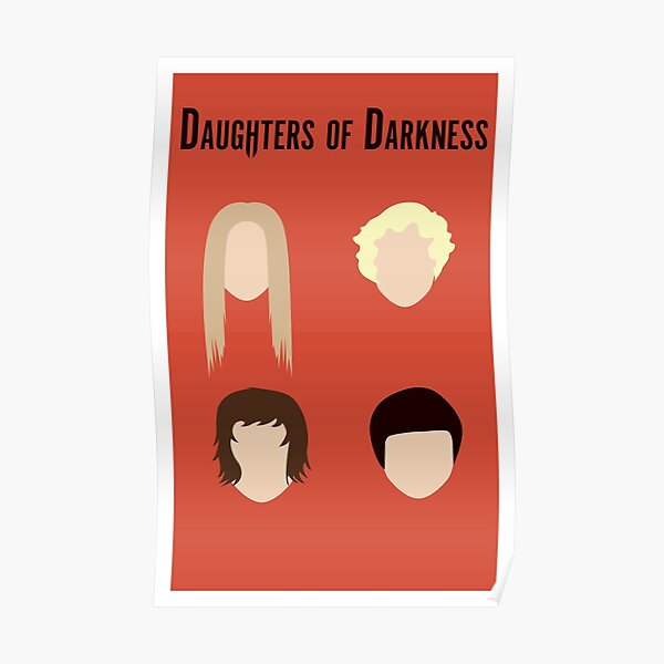 Daughters of Darkness Minimalist Poster Poster