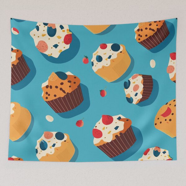 Item preview, Cupcake Pattern designed and sold by Amir Faysal.