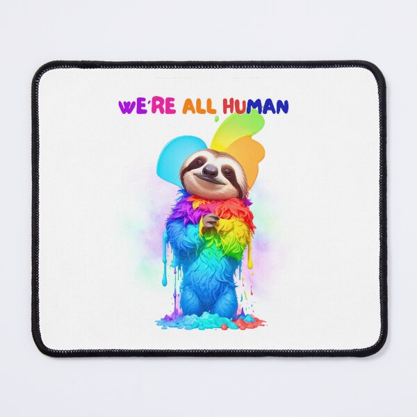 Item preview, We Are All Human, LGBTQIA Pride designed and sold by ShopULove.