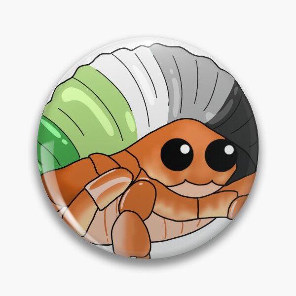 Item preview, Aromantic Hermit Crab designed and sold by bearzaa.