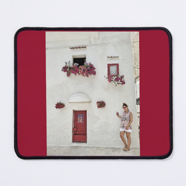 Item preview, Blossoming Beauty on a White House in Monopoli designed and sold by EpicVistas.