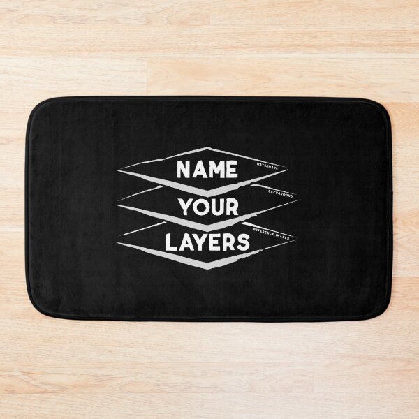 Item preview, Name Your Layers WhiteArt designed and sold by Primal Mistry.