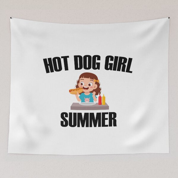 Item preview, Hot Dog Girl Summer - Funny Gifts designed and sold by sirMatys.