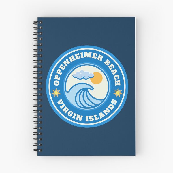 Artikelvorschau, Oppenheimer Beach Saint John Virgin Islands - Sommerziel Vintage Logo entworfen und verkauft von Vintage-TM.