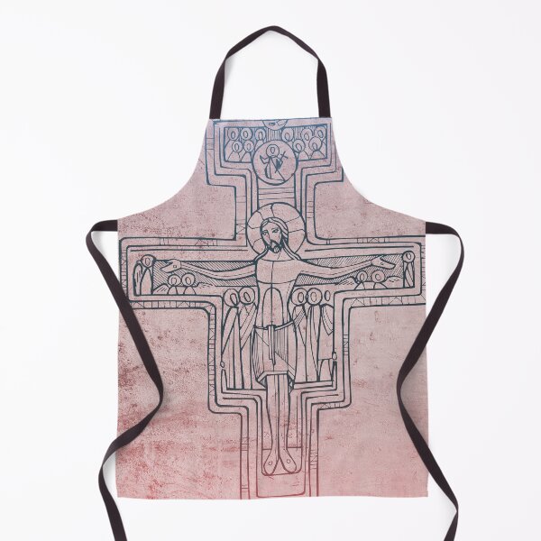 Item preview, Cross of Saint Damian illustration designed and sold by Bernardo Ramonfaur.