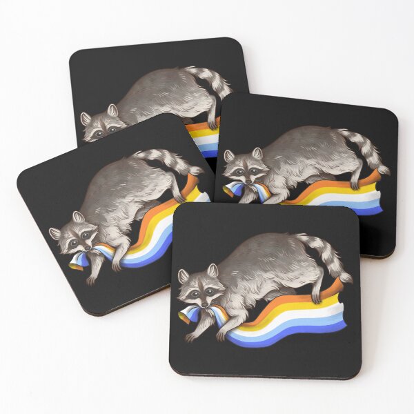 Item preview, Aroace Pride Flag Stealing Raccoon Trash Panda LGBTQIA QUEER BE GAY DO CRIME TRANS Alphabet Mafia Funny Pride Shirt CSD Pride Month  designed and sold by Veymoth.