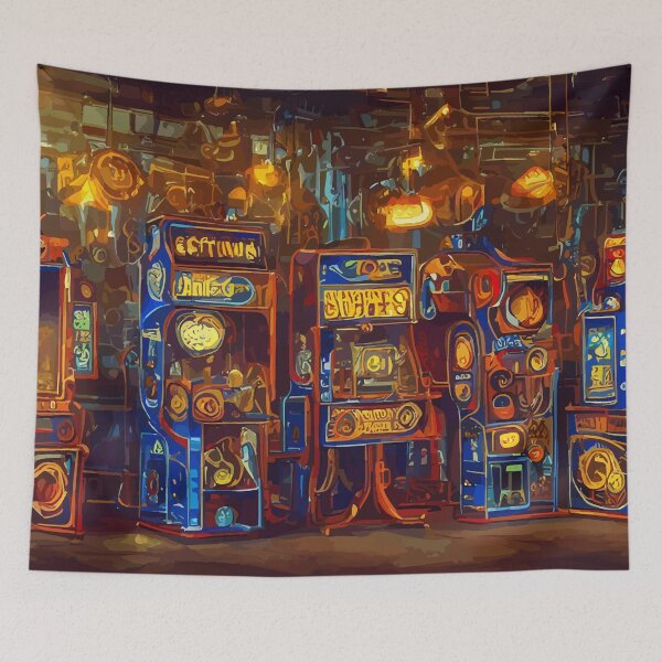 Item preview, Steampunk style retro arcade   designed and sold by LordEngy.