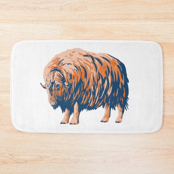 Item preview, Muskox Musk Ox or Musk-Ox Side View WPA Art designed and sold by patrimonio.