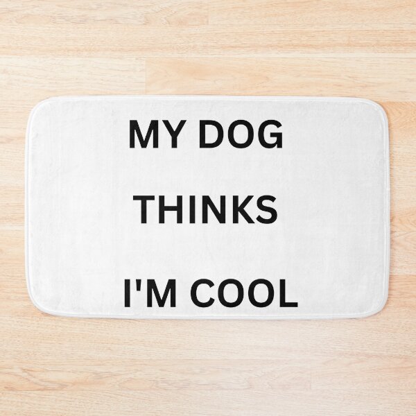 Item preview, DPrompt Design, T-Shirt, Funny Shirt, Dad Gifts, Mom Gift, Their Gifts , Graphic Tee, MY DOG THINKS I'M COOL designed and sold by DPrompt.