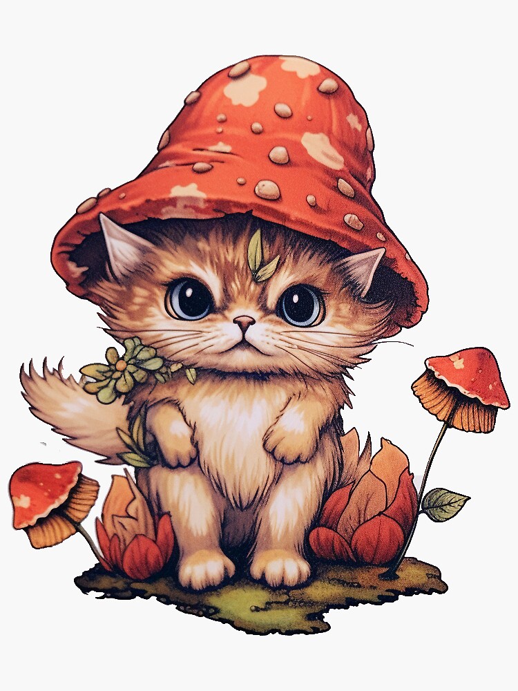 Mushroom cat top