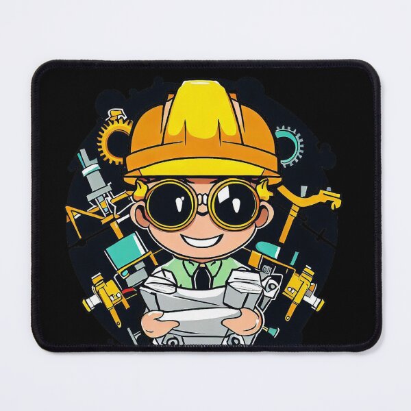 Item preview, Excited mechanical engineer designed and sold by luckymando.