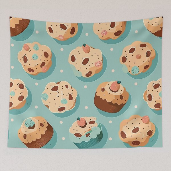 Item preview, Cupcake Pattern designed and sold by Amir Faysal.