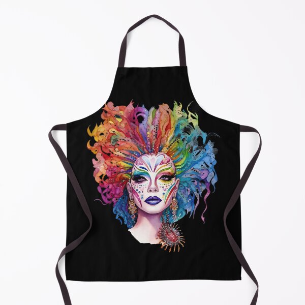 Item preview, Drag Queen - Faces of Pride - Pride Month LGBTQ Feminism Trans Drag Support Ally - Music Festival Original Artwork designed and sold by VenusInShade.