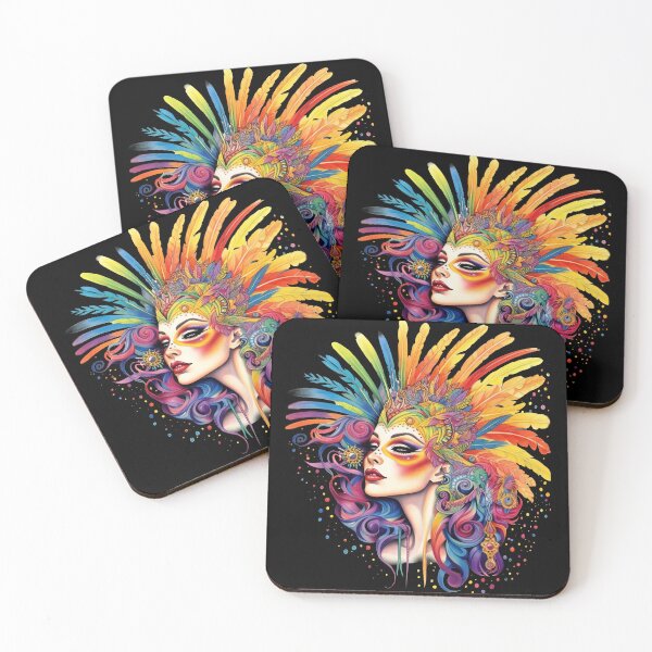 Item preview, Drag Queen - Faces of Pride - Pride Month LGBTQ Feminism Trans Drag Support Ally - Music Festival Original Artwork designed and sold by VenusInShade.