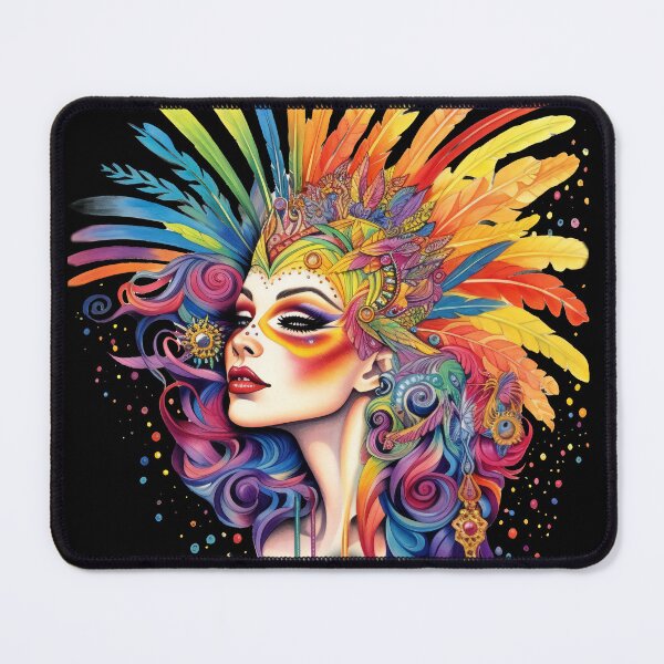 Item preview, Drag Queen - Faces of Pride - Pride Month LGBTQ Feminism Trans Drag Support Ally - Music Festival Original Artwork designed and sold by VenusInShade.