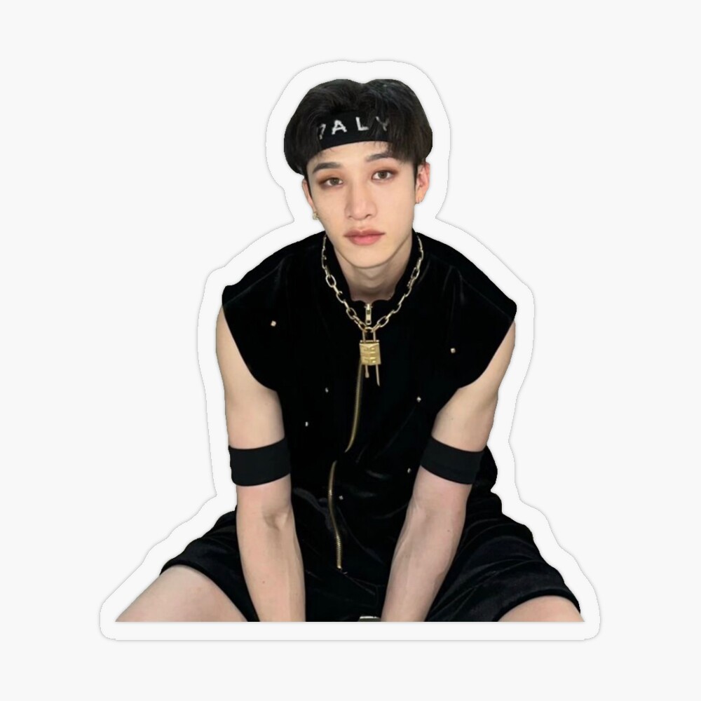 Stray Kids Bang Chan Sticker by Rochefort Artwork - Pixels