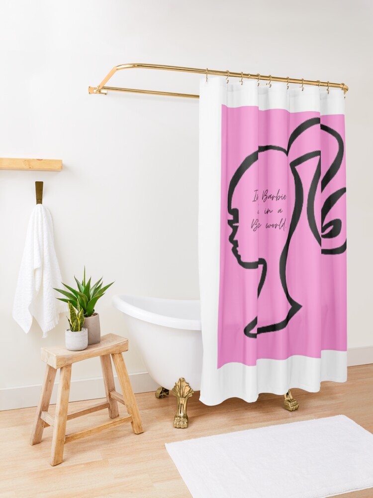 Disover barbie Shower Curtain