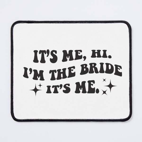 Item preview, It's Me Hi. I'm The Bride It's Me, Retro Groovy Bride Gift designed and sold by DirtyAngelFace Shop.