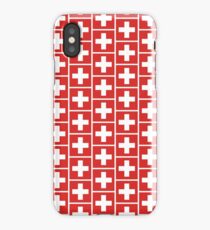 Suisse Switzerland Schweiz Football World Cup 2018 | National Flag | Merchandise • ID-A1 iPhone Case