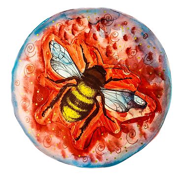 Artwork thumbnail, Bee Painting by heartsake