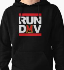 RUN DMV - Black Pullover Hoodie