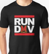 RUN DMV - Black Unisex T-Shirt