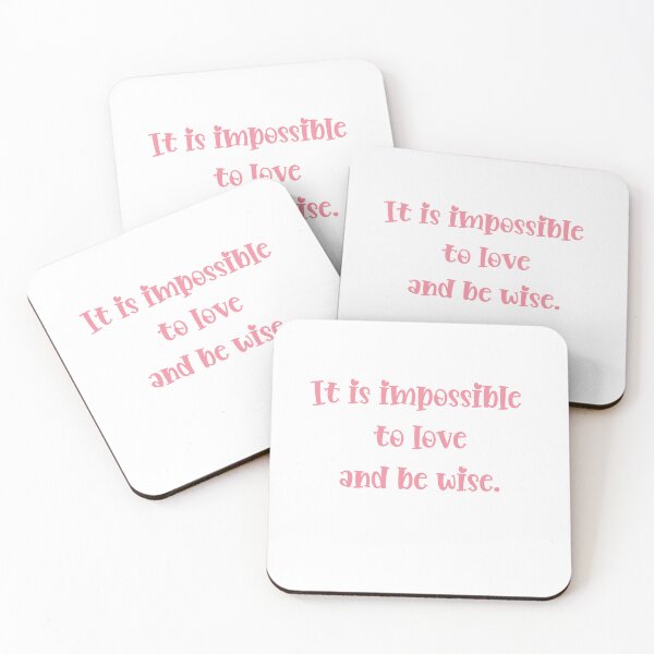 Item preview, Love's Folly - Bacon's Wisdom Quote Design designed and sold by wordartistry.