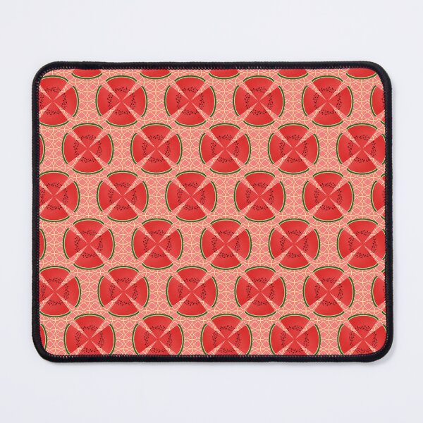 Item preview, Watermelon Poppy Pattern on Pink designed and sold by MerryMakewell.