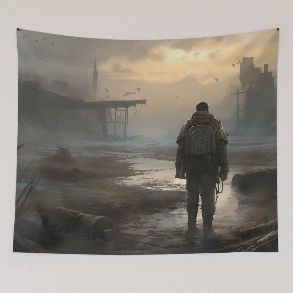 Item preview, The Post Apocalypse 01 designed and sold by coolArtGermany.
