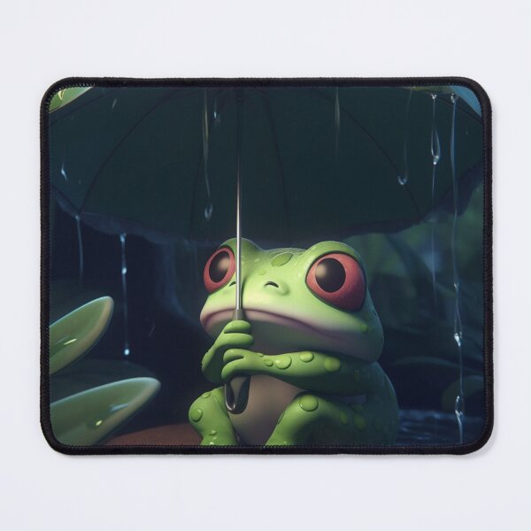 Item preview, Mister Frog's Rainy Evening designed and sold by ZenEverAI.