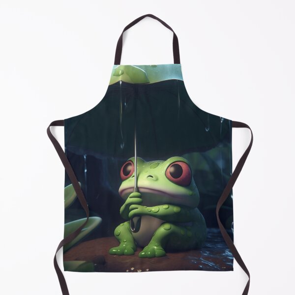 Item preview, Mister Frog's Rainy Evening designed and sold by ZenEverAI.