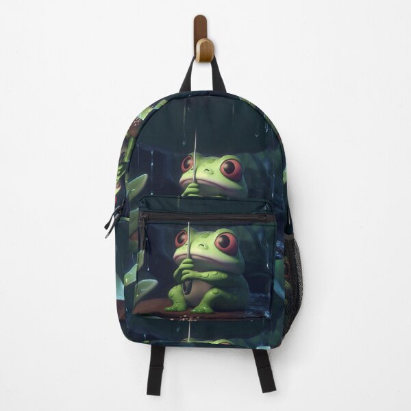 Item preview, Mister Frog's Rainy Evening designed and sold by ZenEverAI.