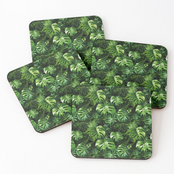 Item preview, Monstera Deliciosa Pattern: Tropical Green Enchantment - Maixibilionoxis Vertical Garden Collection designed and sold by Maixibilionoxis.