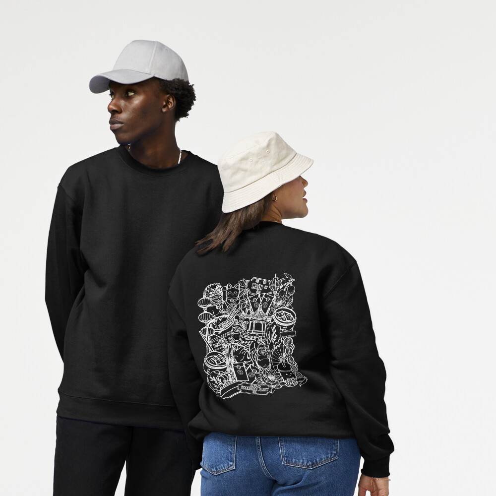 Item preview, Pullover Sweatshirt designed and sold by chuchucolouring.