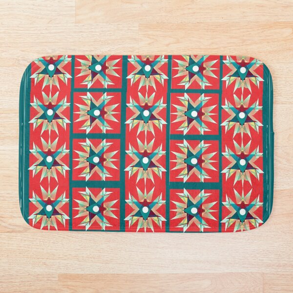 Item preview, Patrón de ganchillo rojo verde. designed and sold by SuraSu.