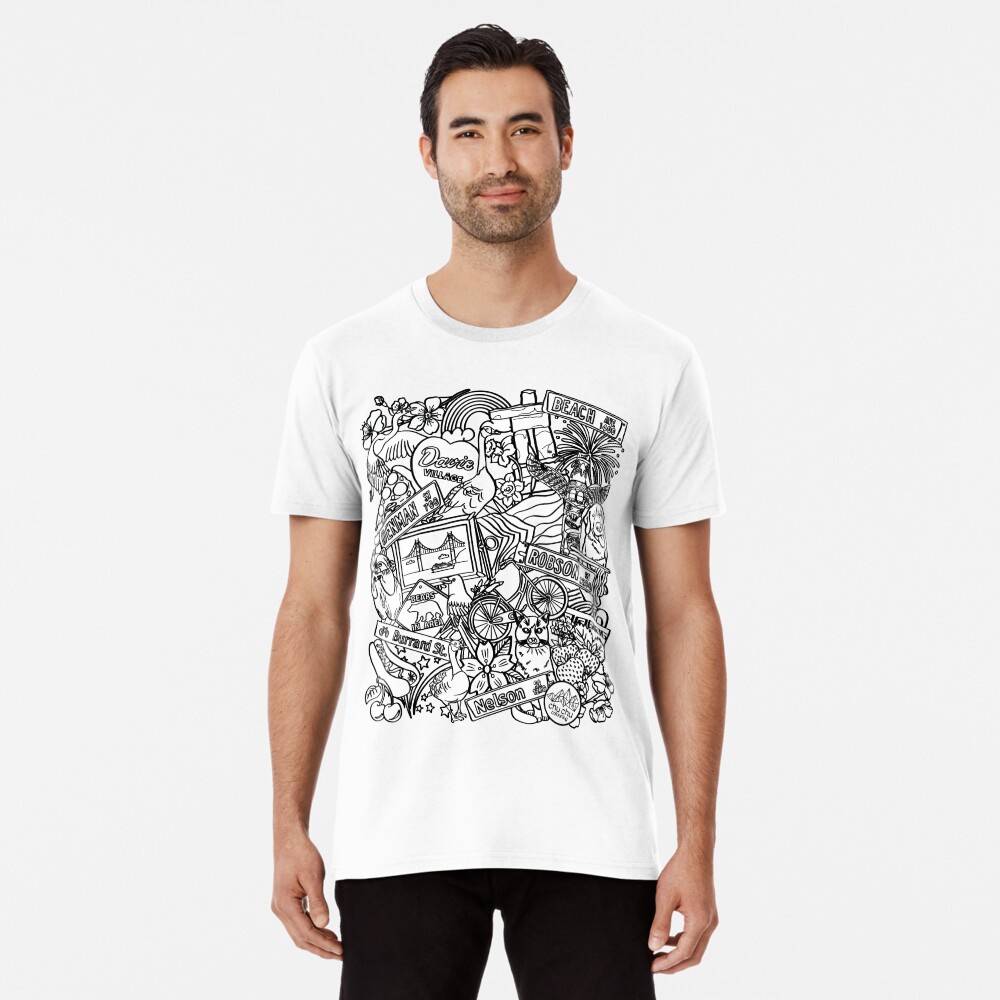 Item preview, Premium T-Shirt designed and sold by chuchucolouring.
