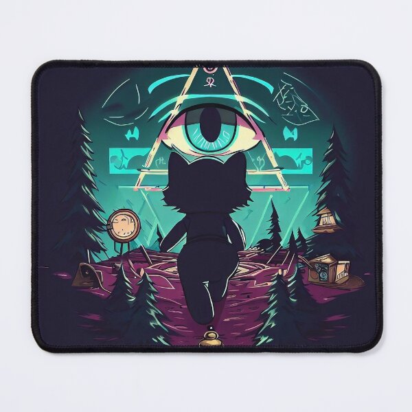 Item preview, The Mysterious Cat: Portal to the Unknown designed and sold by andypoquis.