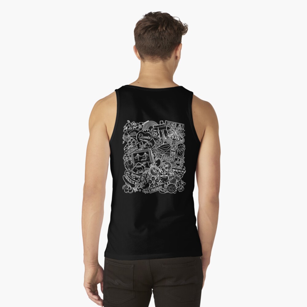 Item preview, Tank Top designed and sold by chuchucolouring.