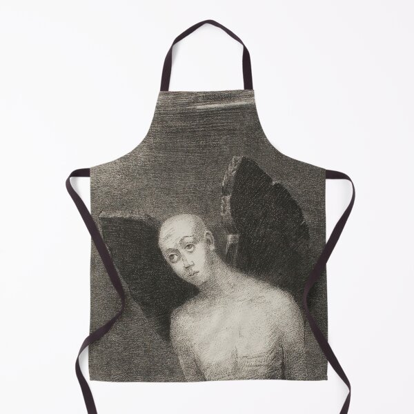 Item preview, The Lost Angel Edgar Allen Poe Masque of the Red Death Odilon Redon designed and sold by Wabojeg.