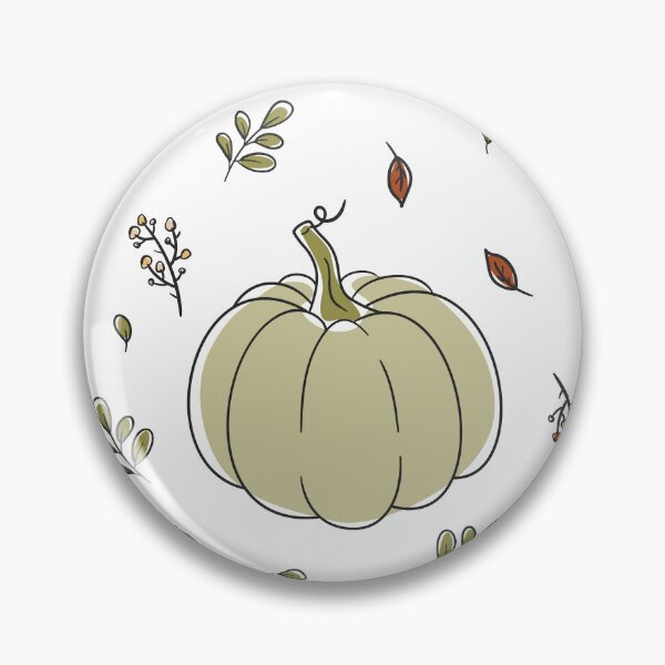 Item preview,  A cute pastel green pumpkin designed and sold by WonderworkLI.