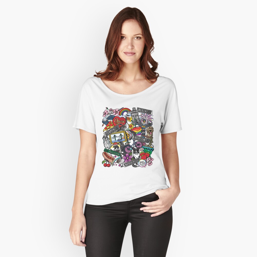 Item preview, Relaxed Fit T-Shirt designed and sold by chuchucolouring.