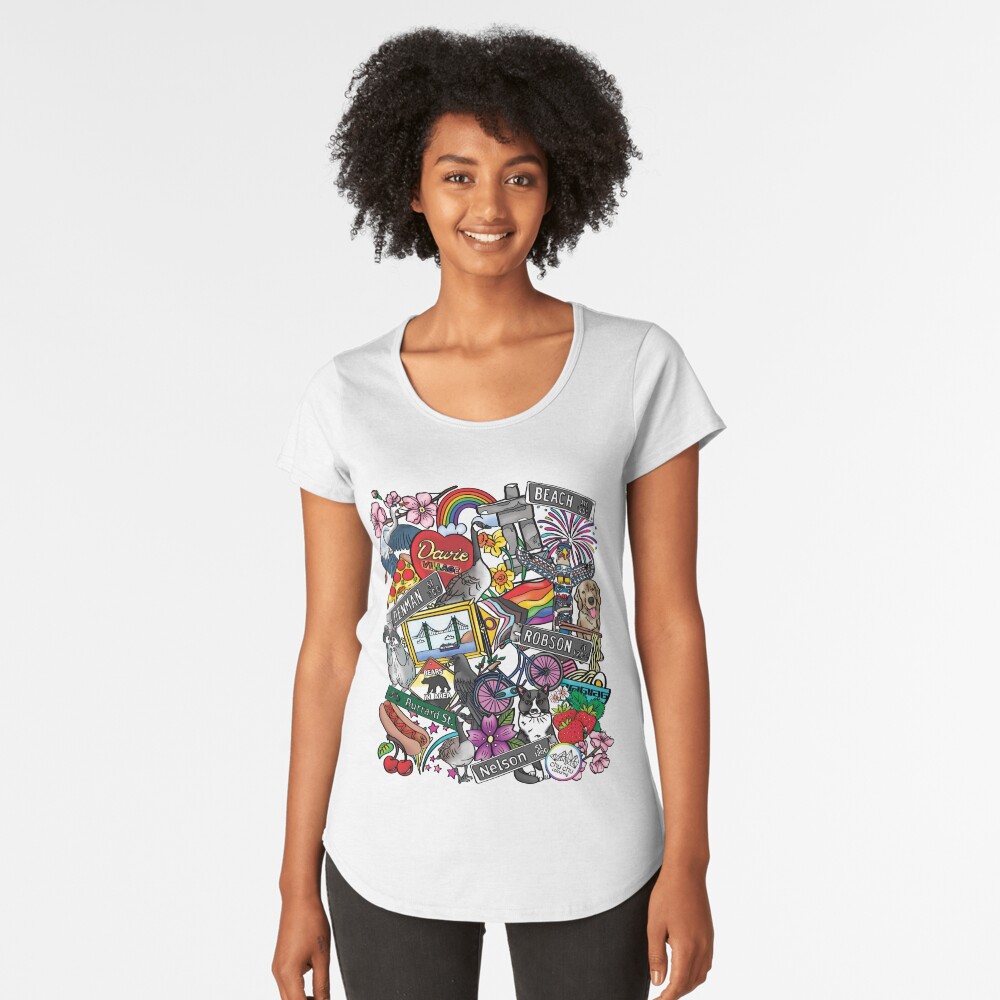 Item preview, Premium Scoop T-Shirt designed and sold by chuchucolouring.