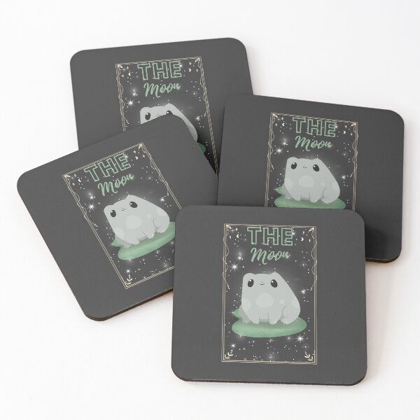 Item preview, frog tarot collection: the moon designed and sold by totheluna.