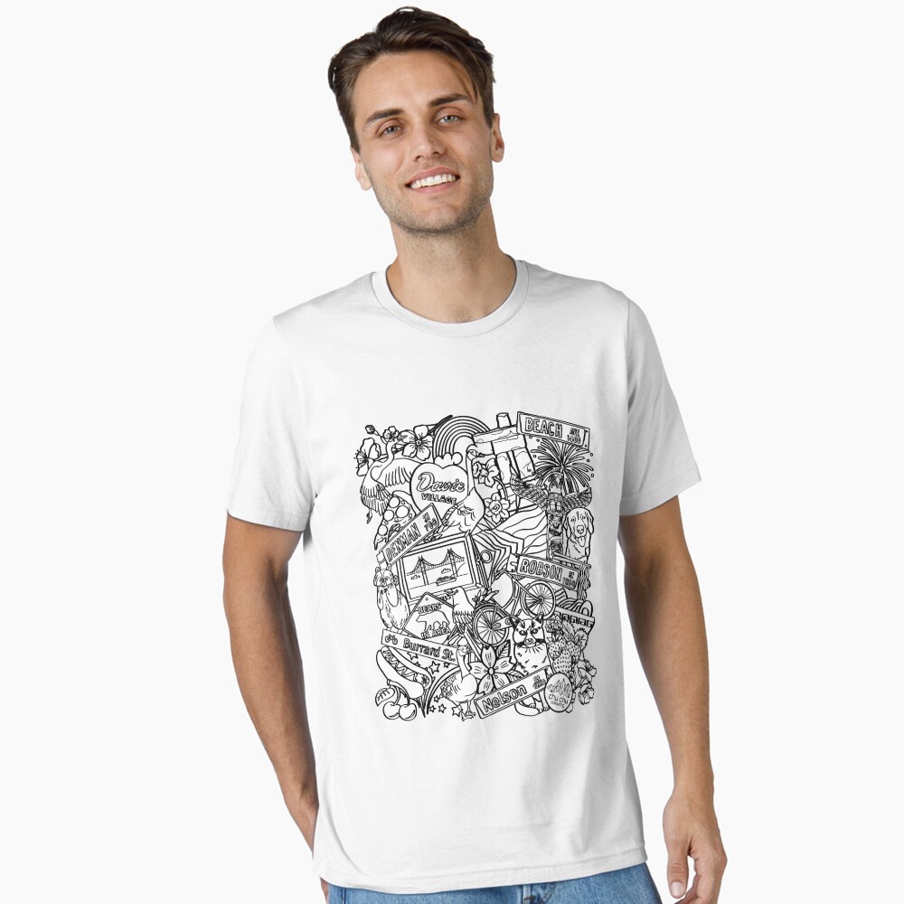 Item preview, Essential T-Shirt designed and sold by chuchucolouring.