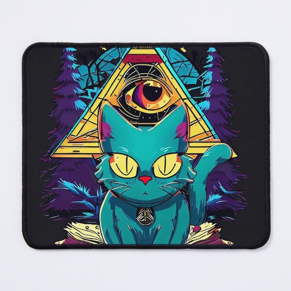 Item preview, The Mysterious Cat: Portal to the Unknown designed and sold by andypoquis.