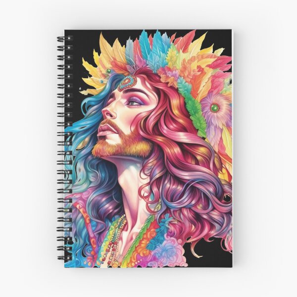 Item preview, Drag Queen Jesus - Faces of Pride - Pride Month LGBTQ Feminism Trans Drag Support Ally - Music Festival Original Artwork designed and sold by VenusInShade.