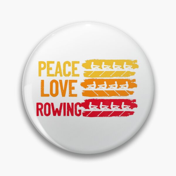 Item preview, Peace Love Rowing Rowboat Water Sports Sculling Paddling 	 	 designed and sold by cffnwaior50.