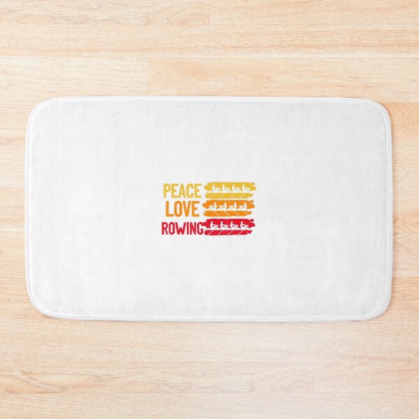 Item preview, Peace Love Rowing Rowboat Water Sports Sculling Paddling 	 	 designed and sold by cffnwaior50.