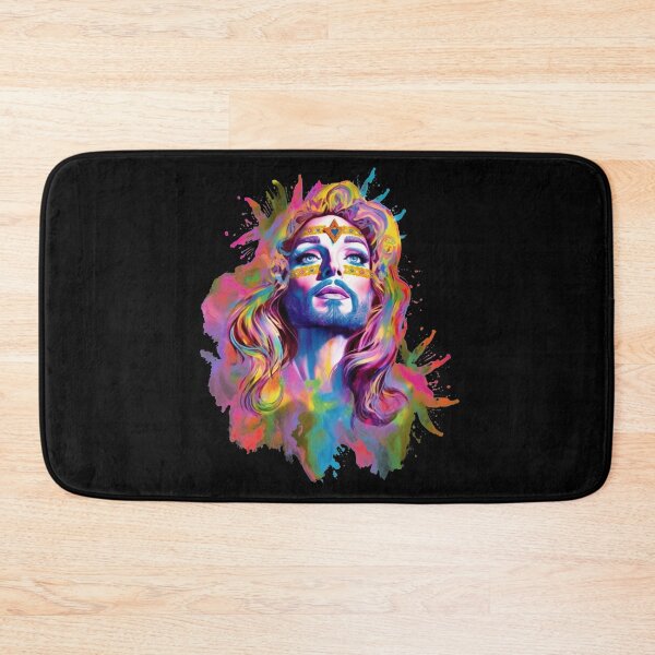 Item preview, Drag Queen Jesus - Faces of Pride - Pride Month LGBTQ Feminism Trans Drag Support Ally - Music Festival Original Artwork designed and sold by VenusInShade.