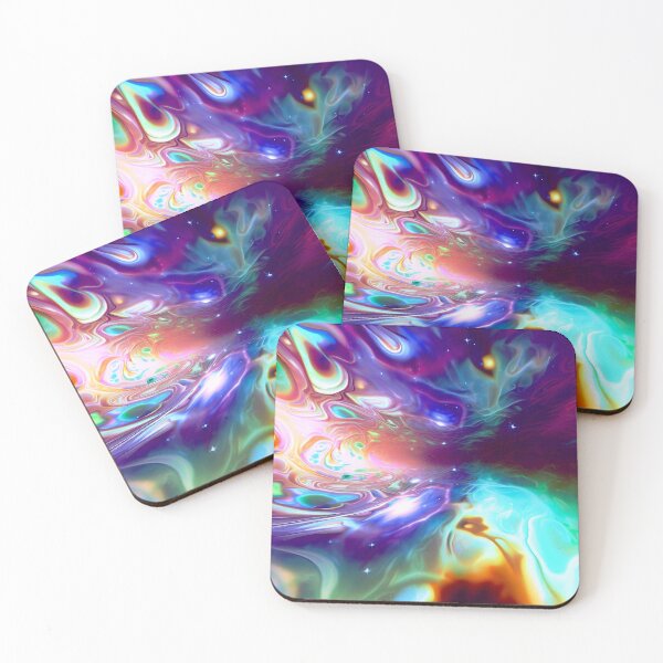 Item preview, Psychedelic Space Art: Explore a Cosmic Kaleidoscope of Colors and Patterns designed and sold by Custom Crest.